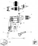 Black & Decker BEH550 Type 2 Hammer Drill Spare Parts